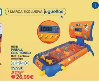 Juguettos Pinball oferta