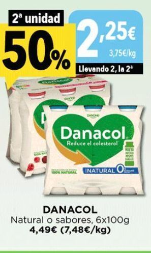Hiber Danacol danone oferta