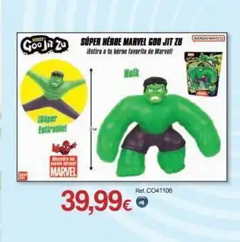 Juguetes Carrión Siper estirable! goo z super hérde marvel goo jit zu ¡estira a tu héroe favorita de marvell marvel halk ret c041106 39, oferta