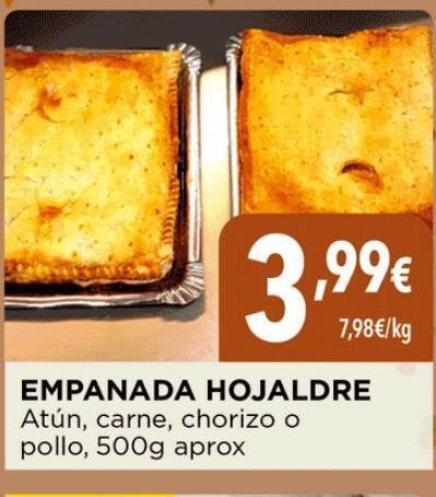 Hiber Empanada de hojaldre oferta