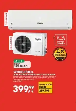Worten Aire acondicionado whirlpool oferta