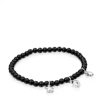 Tous Pulsera de onix, plata y perla magic nature oferta