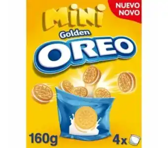 Tu Trébol Hipermercados Galletas golden mini oreo pack 4x40 gr. oferta