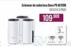 D extensor de cobertura deco p9 ac1200 deco e4 3-pack 109.90€ i ((. 3 was