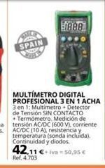 Coferdroza Multímetro digital 3 en 1 oferta