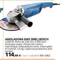 Coferdroza Amoladora bosch oferta