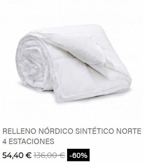 Sancarlos Relleno nórdico oferta