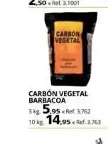Coferdroza Carbón vegetal oferta