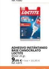 Coferdroza Adhesivo instantáneo loctite oferta