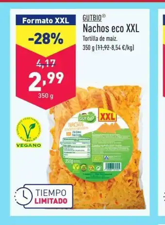 ALDI Nachos eco XXL oferta