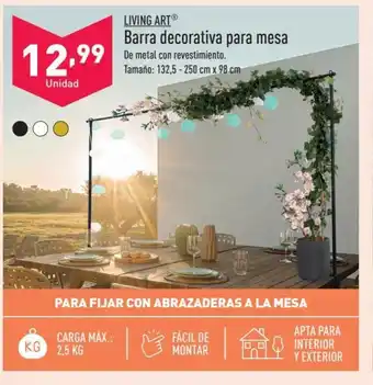 ALDI Barra decorativa para mesa oferta
