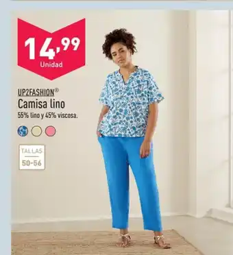 ALDI UP2FASHION® Camisa lino oferta