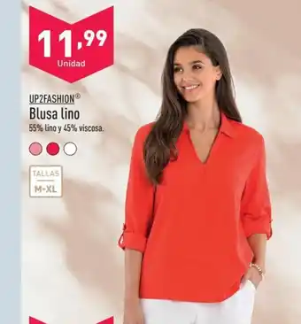 ALDI UP2FASHION Blusa lino oferta