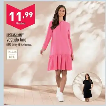 ALDI UP2FASHION® Vestido lino oferta