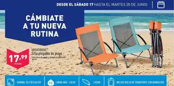 ALDI Silla plegable de playa oferta