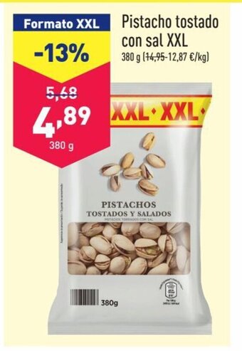 ALDI Pistacho tostado con sal XXL oferta