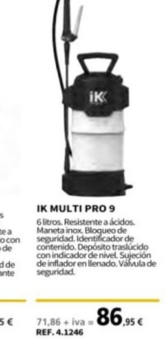 Coferdroza IK MULTI PRO 9 oferta
