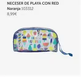 EurekaKids Neceser de playa con red naranja 103312 8,99€ 1059 oferta