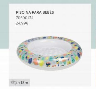 EurekaKids Piscina para bebés  70500134  24,99€  +18m oferta