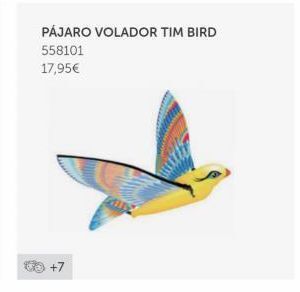 EurekaKids Pájaro volador tim bird 558101  17,95€  +7 oferta