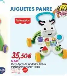 Panre Juguetes panre am fisher-price 35,50€ dld87 rie y aprende andador cebra parlanchina fisher-price oferta