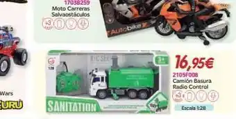 Panre Sanitation kicsert autobike 16,95€ 2105f008 camión basura radio control escala 1:28 oferta