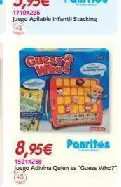 Panre Juegos de mesa infantiles guess oferta