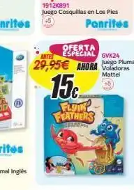 Panre Juegos mattel oferta