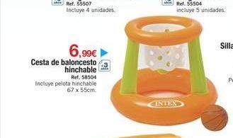 Pelota hinchable intex