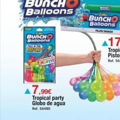 DRIM All the 100-60 bunch balloons bunch balloons party 7,99€ tropical party globo de agua ref. 56480 zuru bunch balloons oferta