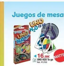 DRIM Juegos de mesa uno uno h₂o to go photo go 5 16,99€ uno h20 to go ref. p1703 oferta