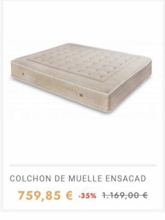 Muebles Rey Colchones oferta