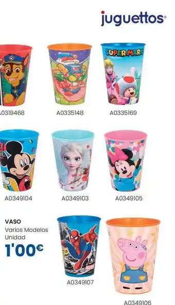 Juguettos Vaso Varios Modelos Juguettos oferta
