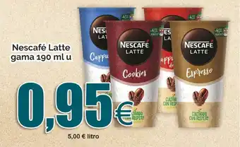 FROIZ Nescafé Latte Gama 190 Ml U oferta