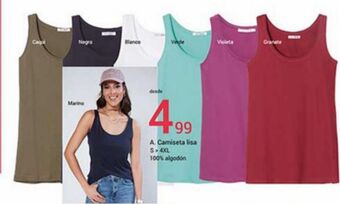 Venca Camiseta sin mangas oferta