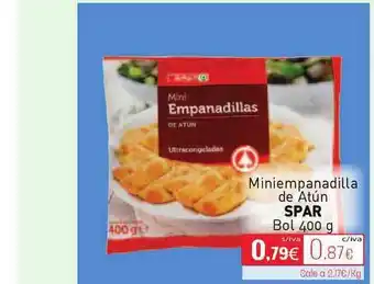 Cuevas Cash Spar Miniempanadilla De Atún Bol 400 G oferta