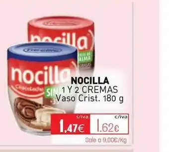 Cuevas Cash Nocilla 1 Y 2 Cremas Vaso Crist. 180g oferta