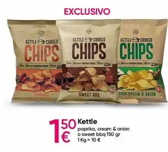 Patatas fritas kettle cooked