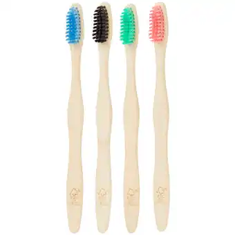 Action Cepillos de dientes de bambú oferta