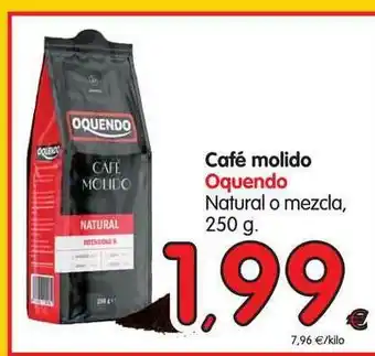 Alimerka Oquendo Café Molido Natural O Mezcla 250 G oferta