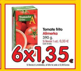 Alimerka Alimerka Tomate Frito 390g oferta