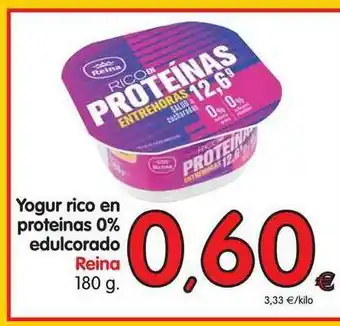 Alimerka Reina Yogur Rico En Proteinas 0% Edulcorado oferta