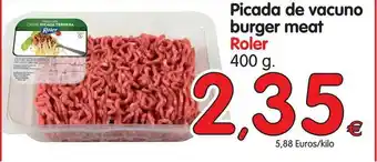 Alimerka Picada De Vacuno Burger Meat Roler 400g oferta