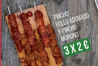 Alimerka Pincho Pollo Adobado Y Pincho Moruno oferta