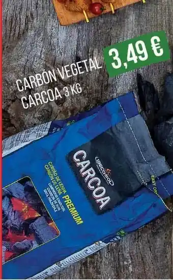 Carbón Vegetal Carcoa 3 Kg
