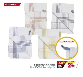 GiFi 4 Trapos Cocina 40x60x1,4 Cm oferta