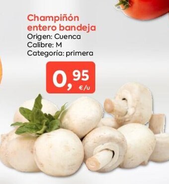 Suma Supermercados Champiñón entero bandeja oferta