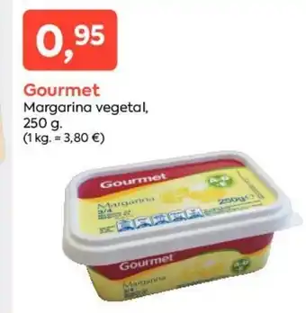 Suma Supermercados Gourmet Margarina vegetal, 250 g. oferta