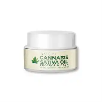 AVON Oferta verano: crema hidratante spf 30 protege y calma todo el día con aceite de cannabis sativa oferta