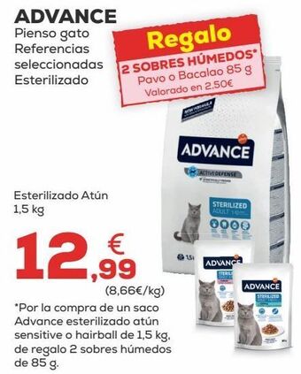Kiwoko Comida para gatos advance oferta